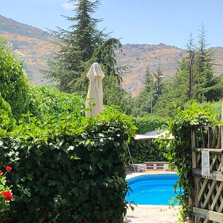 Villa Aurelia - Casa De Campo Con Jardin Y Piscina Entre Madrid Y Segovia Ortigosa del Monte Exterior foto