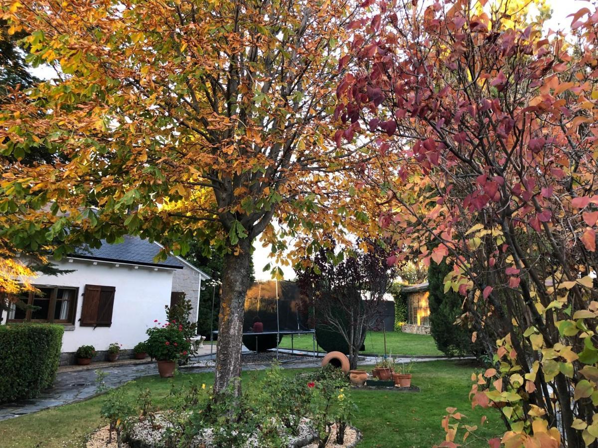 Villa Aurelia - Casa De Campo Con Jardin Y Piscina Entre Madrid Y Segovia Ortigosa del Monte Exterior foto